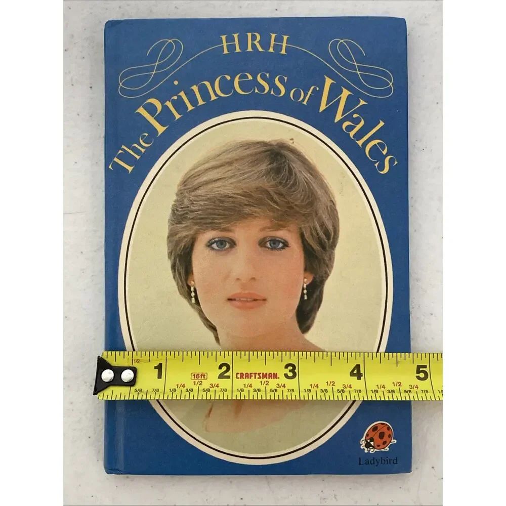 VTG HRH The Princess‎ Of Wales Diana Spencer Ladybird Books Pictures 1982 1st Ed